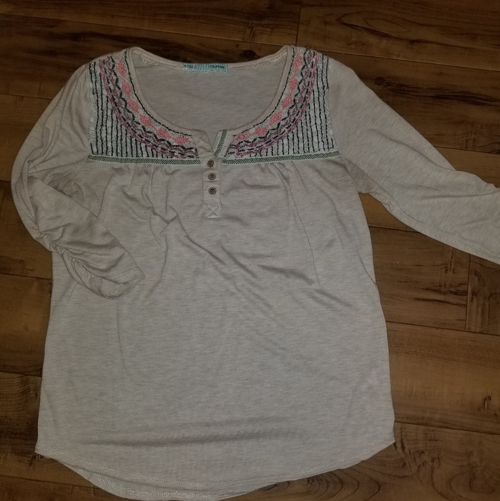 3/4 sleeve Maurices top